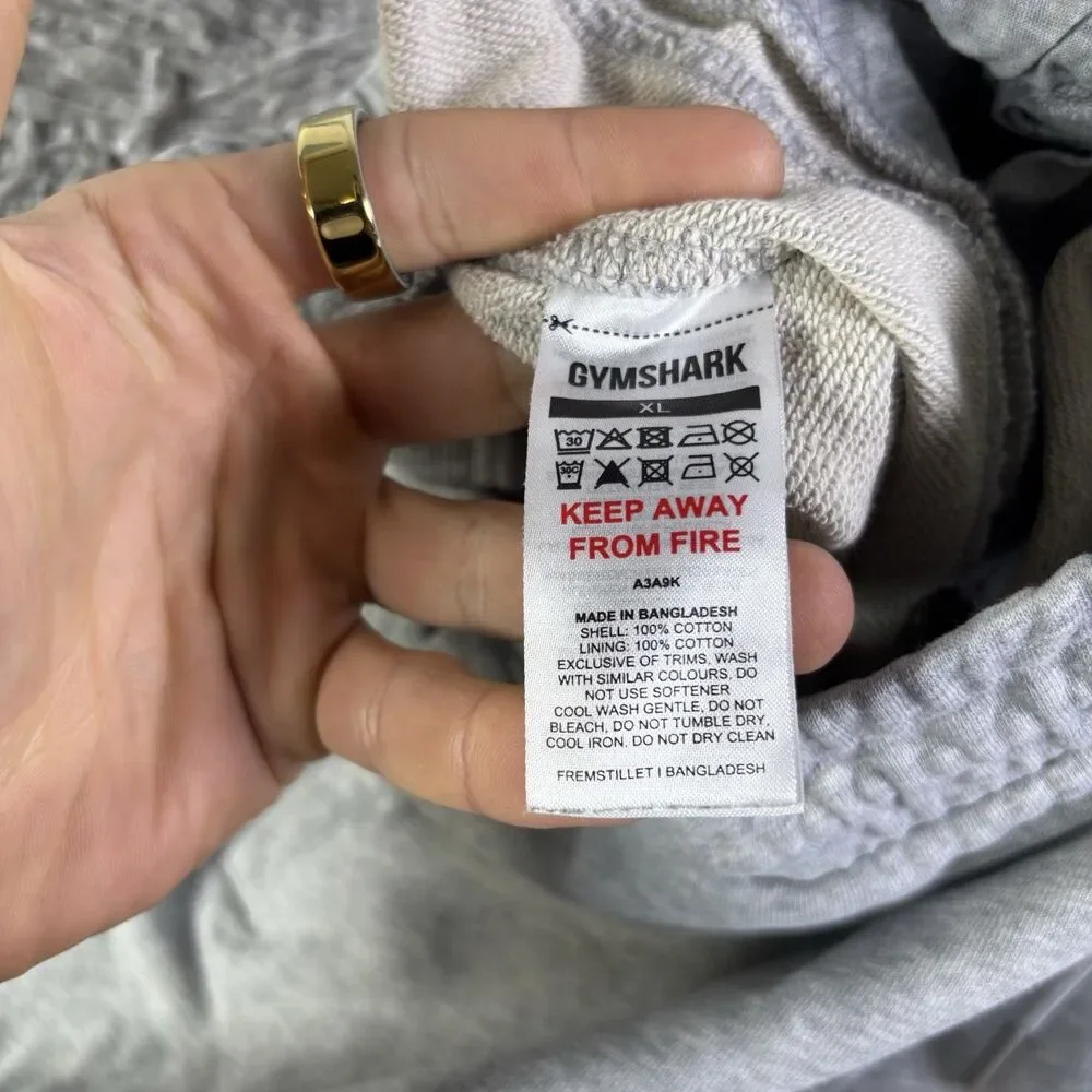 Gymshark Rest Day Essentials Joggers Mens XL Gray Activewear Training Gym Winter